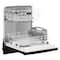 Frigidaire 24" Built-In Dishwasher w/ Hard Food Disposer, Black FDPC4314AB - alternate 2