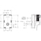 Dayton AC Gearmotor, 100 in-lb Max. Torque, 6 RPM Nameplate RPM, 115V AC Voltage, 1 Phase 52JE08 - alternate 2