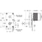 Dayton AC Gearmotor, 2.6 in-lb Max. Torque, 55 RPM Nameplate RPM, 115V AC Voltage, 1 Phase 52JE44 - alternate 2