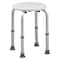 Healthsmart Smooth Shower Stool, 12-1/2" L, Aluminum, Polystyrene, Polystyrene 522-9801-1900 - alternate 2