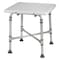 Healthsmart Smooth Tub and Shower Seat, 21" L, Aluminum, Plastic, Textured 524-1814-1999 - alternate 1