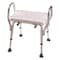 Dmi Smooth Tub and Shower Seat, 19" L, Aluminum, Plastic, Textured 522-1735-1900 - alternate 2
