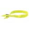 Ergodyne Bandana, Lime, Solid, Hook-and-Loop 6705 - alternate 1