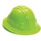 Condor Hard Hat, SL, Polyethylene, 4 Point Ratchet, Type 1, Class E, Hi-Vis Lime 52LD10 - alternate 1