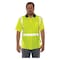Tingley Men's Polo Shirt, Polyester, Pullover, Green/Yellow, S S74022 - alternate 2