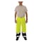 Tingley High-Visibility Pants, M, Black; Green; Yellow, Polyurethane P27122 - alternate 2