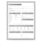 Ghent Patient Room Board, Steel, 36 in, 24 in, Aluminum Frame, White/Gray, Gloss GRPM311P-23 - alternate 1