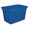 Sterilite Stackable Storage Tote W/ Lid, 30 gal, 30-1/2 in L x 20-1/4 in W x 17-1/8 in H, Blue, Polypropylene 17367406 - alternate 1