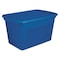 Sterilite Stackable Storage Tote W/ Lid, 30 gal, 30-1/2 in L x 20-1/4 in W x 17-1/8 in H, Blue, Polypropylene 17367406 - alternate 2