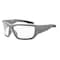 Ergodyne BALDR, Safety Glasses, Anti-Scrtach, Clear Lens, Gray Frame, Full-Frame BALDR - alternate 1
