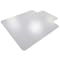 Floortex Chair Mat, Rectangular, Clear, 48"x48" FR1112123ER - alternate 1