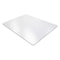 Floortex Chair Mat 46"x53", Rectangular Shape, Clear, for Hard Floor FCM121345ER - alternate 1