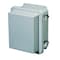 Wiegmann Padlockable Hasp Electrical Enclosures, 11.79 in H, 6.32 in D, 10 in W, 1, 12, 3R, 4X, 6P HW-RHJ121006CHQR - alternate 1