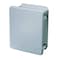 Wiegmann Padlockable Hasp Electrical Enclosures, 11.79 in H, 4.94 in D, 10 in W, 1, 12, 3R, 4X, 6P HW-J121005CHQR - alternate 1
