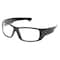Condor Elect, Safety Glasses, H2X Anti-Fog, Clear Lens, Black Frame, Full-Frame 52YP35 - alternate 1
