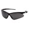 Condor Agitator, Safety Glasses, Anti-Scratch, Smoke Mirror Lens, Black Frame, Half-Frame 52YP40 - alternate 1