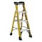 Louisville 4 ft Fiberglass Stepladder, 375 lb Capacity FXS1404HD - alternate 2