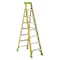 Louisville 8 ft Fiberglass Stepladder, 375 lb Capacity FXS1408HD - alternate 1