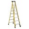 Louisville 8 ft Fiberglass Stepladder, 375 lb Capacity FXS1408HD - alternate 2