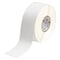 Brady Precut Label Roll, 3 11/32 in Label W, 2 11/64 in Label H, 340 Labels per Roll, White J50-260-2595 - alternate 1