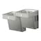 Elkay On-Wall Two-Level Drinking Fountain, 2 Level, 18 5/8 in D, 27 3/16 in H, 36 5/16 in W VRCTLR8SC - alternate 1
