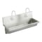 Elkay 20" W x 48" L x Wall Hung, 14 ga. 304 Stainless Steel, Sink EWMA4820SACC - alternate 1