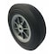 Zoro Select Solid Wheel, Ribbed, 10" Dia., 2-1/2" W 53CM89 - alternate 2