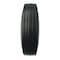 Zoro Select Solid Wheel, Ribbed, 3/4" Fits Axle Dia. 53CM91 - alternate 2