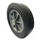 Zoro Select Solid Wheel, Ribbed, 550 lb. Load Rating 53CM92 - alternate 1
