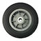 Zoro Select Solid Wheel, Ribbed, 450 lb. Load Rating 53CM74 - alternate 2