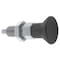 Kipp Indexing Plunger, Size: 0, D1= 5/16-24, D=4, Style B, Non-Lockout W. Locknut, SS, Pin Hardened K0630.202004AK - alternate 1