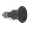 Kipp Indexing Plunger, Short, Size: 2, D1= 1/2-13, D=6, Style C, Lockout Type WO Locknut, SS K0631.17206A5 - alternate 1