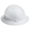 Deltaplus Hard Hat, Americana 360(R), Polyethylene, 4 Point Ratchet, Type 2, Class E, White WEL20004WH - alternate 1