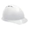 Deltaplus Hard Hat, Americana, Polyethylene, 4 Point Ratchet, Type 1, Class C, White WEL19451WH - alternate 1