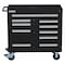 Proto 560 Series Rolling Tool Cabinet, 10 Drawer, Black, Steel, 45 in W x 21-1/2 in D x 42-1/2 in H J564542-10BK - alternate 1