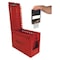 Master Lock Group Lockout Box, Red, 9-1/16" H S602 - alternate 2