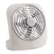 Treva/O2Cool 5" Blade Dia Table Fan, Non-Oscillating, 2 Speeds, 3VDC, Gray, FCC-Compliant Adapter FD05805 - alternate 1