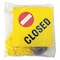 Zoro Select Sign Kit, Size 12 ft., Yellow, 7412CL 7412CL - alternate 2