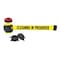 Banner Stakes Belt Barrier, Matte, Yellow Belt MH5004L - alternate 1