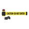 Banner Stakes Belt Barrier, Matte, Yellow Belt MH7003L - alternate 1