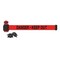 Banner Stakes Belt Barrier, Matte, Red Belt MH7008L - alternate 1