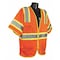 Condor High Visibility Vest, Orange/Red, M 53YN86 - alternate 1