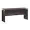 Mayline Credenza Medina Credenza, Mocha, 72"x20", 20" D X 29-1/2" H, 72" W X Mocha MNCNZ72LDC - alternate 1