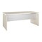 Mayline Straight Front Desk Medina Desk, Straight, Sea Salt, 72", 36" D X 29-1/2" H, 72" W X Sea Salt MNDS72TSS - alternate 1