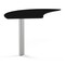 Mayline Curved Desk Medina Curved Desk Extension, Mocha, 47" W, 28" D X 29-1/2" H, 47" W X Mocha Laminate MNEXTLLDC - alternate 1