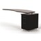 Mayline Right Curved Desk Return Medina Desk Return/Pedestal, Right, Mocha, 24" D X 29-1/2" H, 63" W X MNRTPRLDC - alternate 1