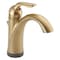 Delta Single Handle Single Hole Lavatory Faucet, Champagne Bronze 1 or 3-hole 4" installation Hole 538T-CZ-DST - alternate 1