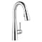 Delta Commercial 1 or 3 Hole Essa 1Hdl, PulDown Bar/Prep Faucet Chr 9913-DST - alternate 1