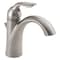 Delta Single Handle Single Hole Lavatory Faucet, Stainless 1 or 3 Hole 538-SSMPU-DST - alternate 1