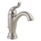 Delta Single Handle Single Hole Lavatory Faucet, Stainless 1 or 3-hole 4" installation Hole 594-SSMPU-DST - alternate 1